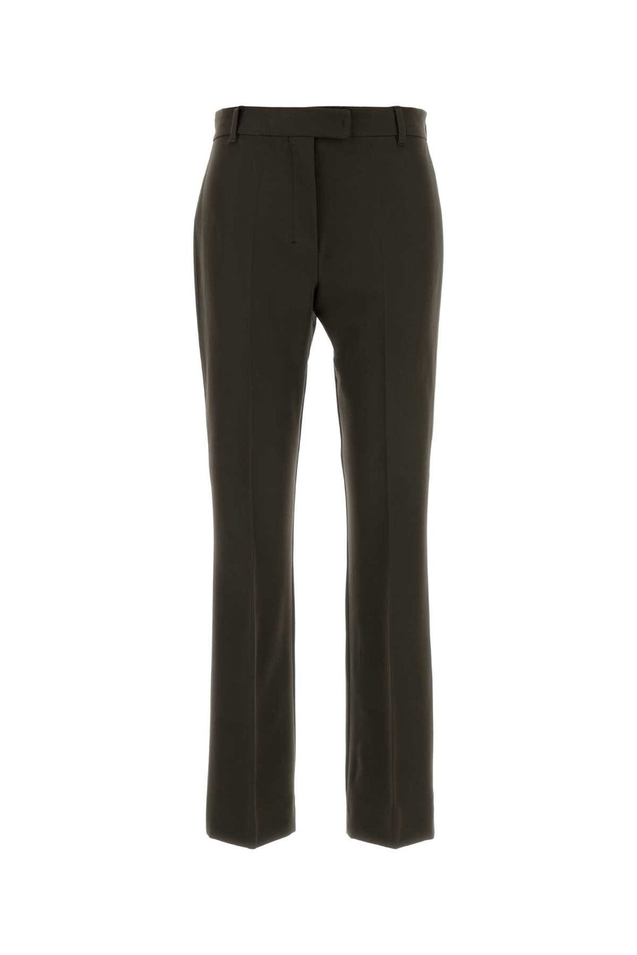 'S Max Mara 47% Cotton trousers in gray
