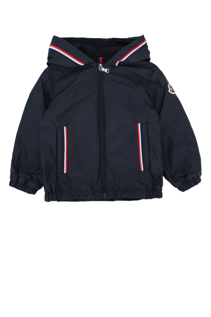 Moncler Jr Jacket Outer: 100% Polyamide/Nylon down jacket in navy