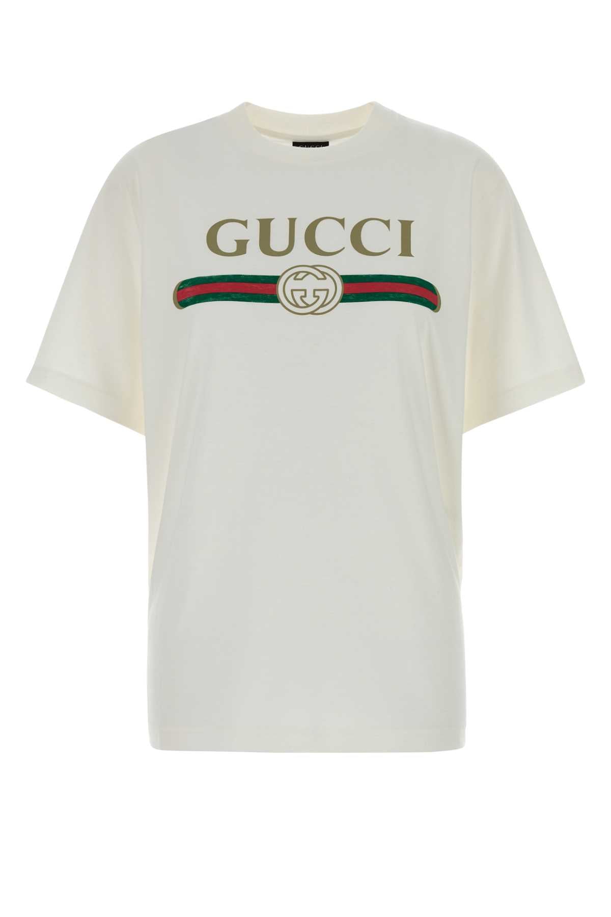 Offwhitemc Cotton Mix T-shirt