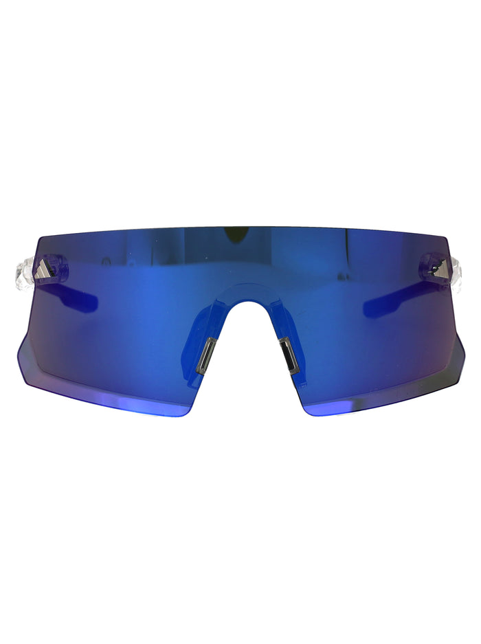 Sp0113 Cristallo / Blu Specchiato Injected Sunglasses