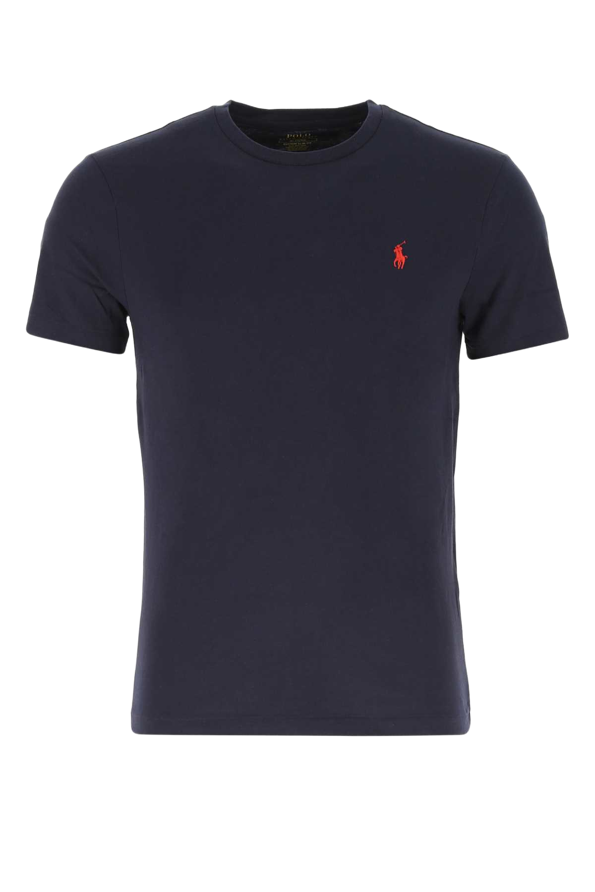 Navy Blue Cotton T-Shirt 004