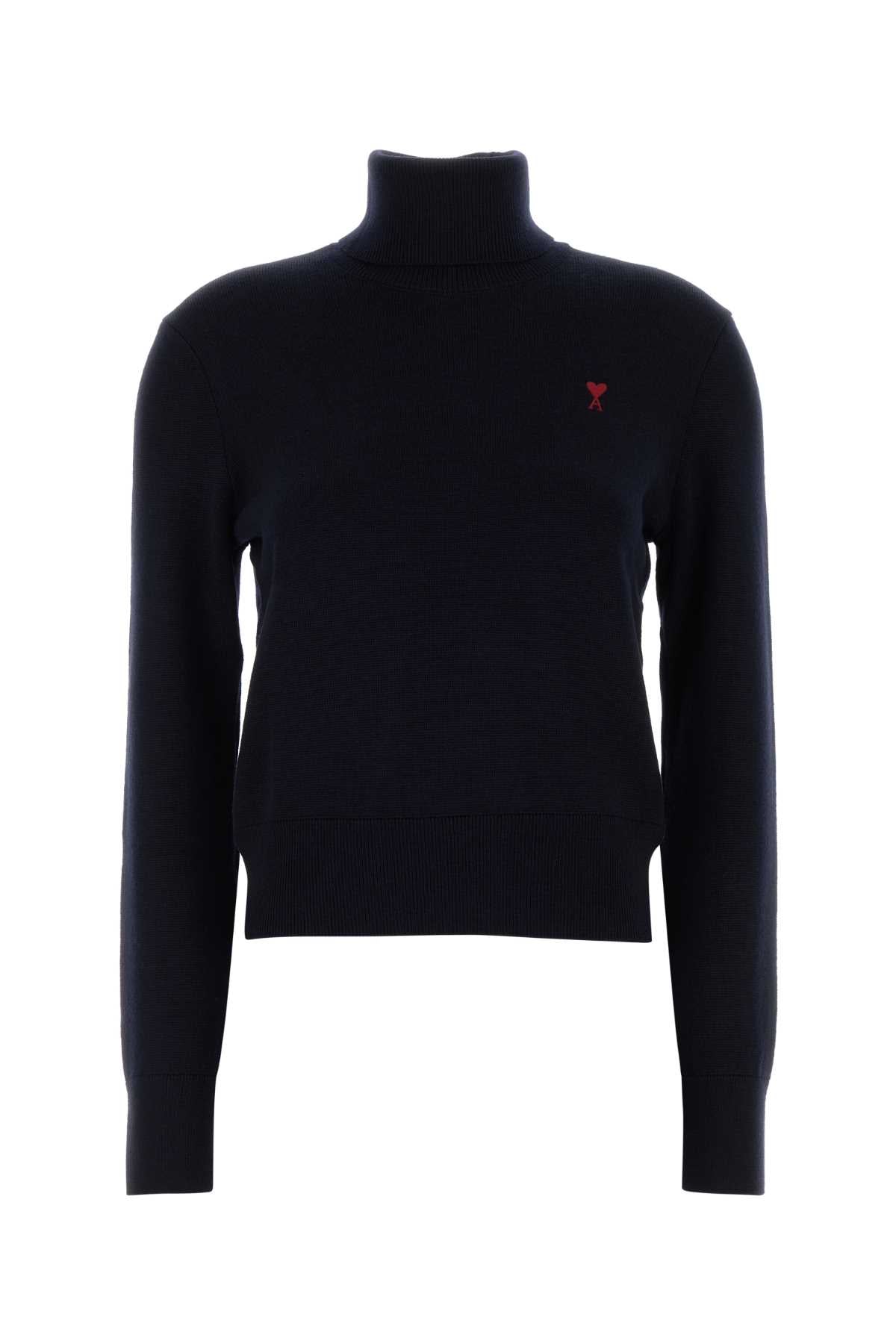 Navyred Exterior: Merino Wool Maglieria