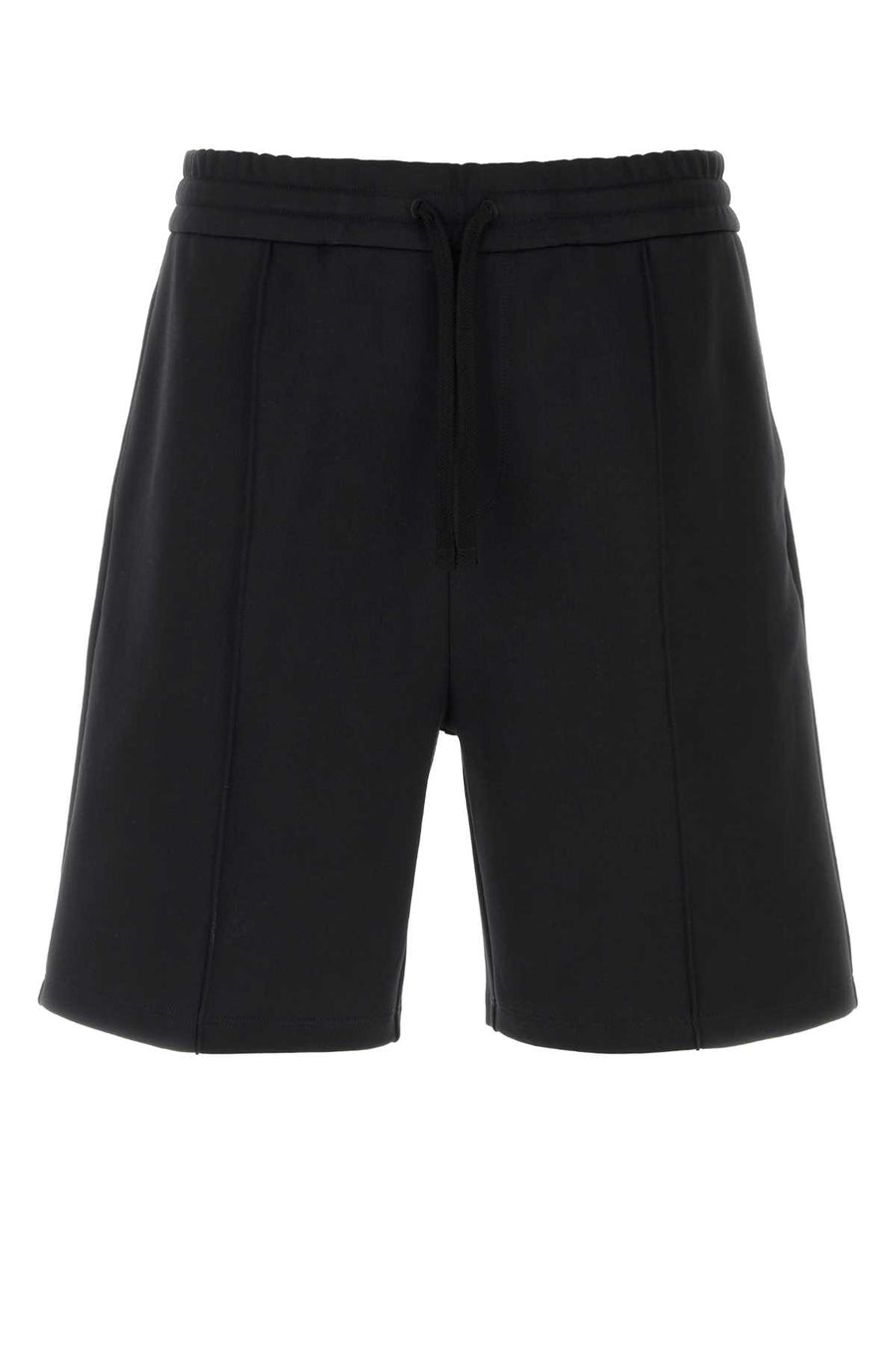 Valentino Garavani Bottom 71% Cotton bermuda shorts in black