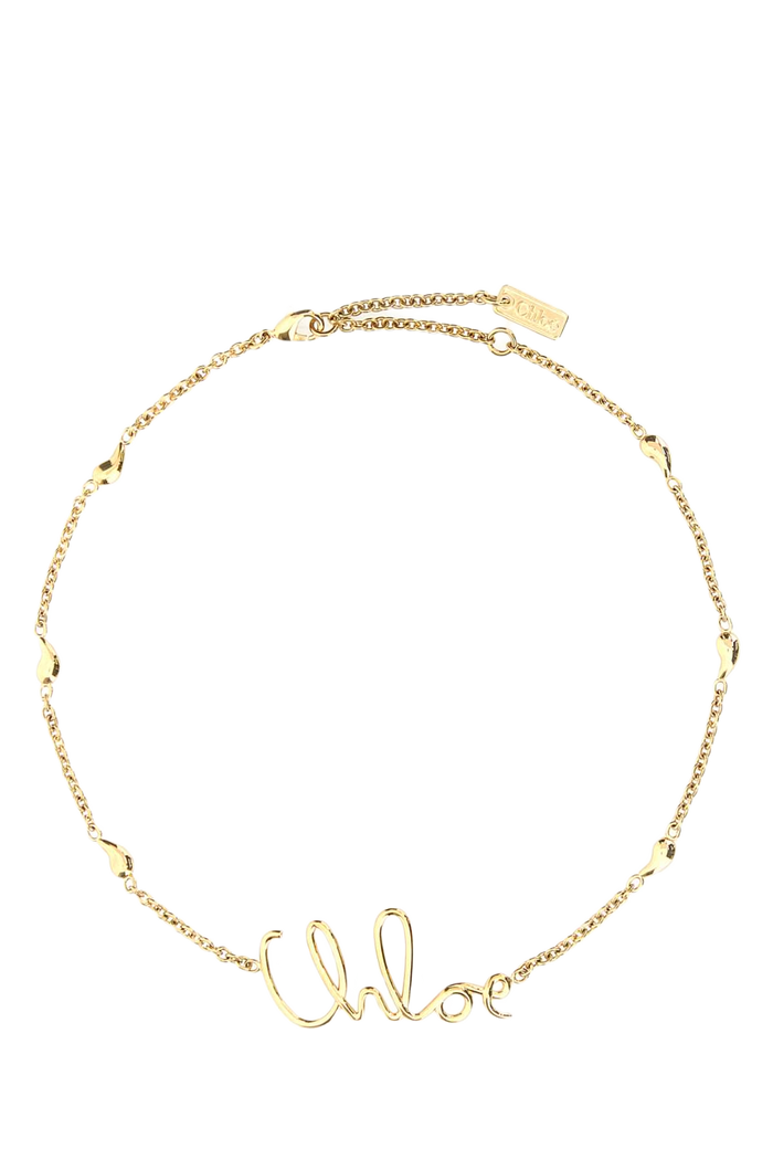 Gold Metal Necklace Vintagegold Main Material: Brass Collane