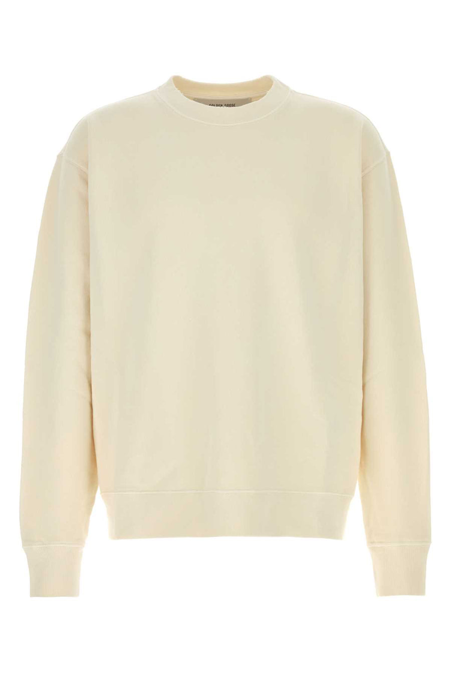 Golden Goose Deluxe Brand Sweatshirt 100% Cotton sweatshirt in white