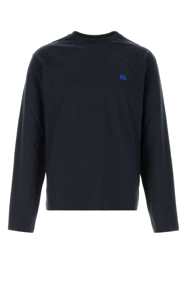 Jil Sander 100% Cotton t-shirt in navy