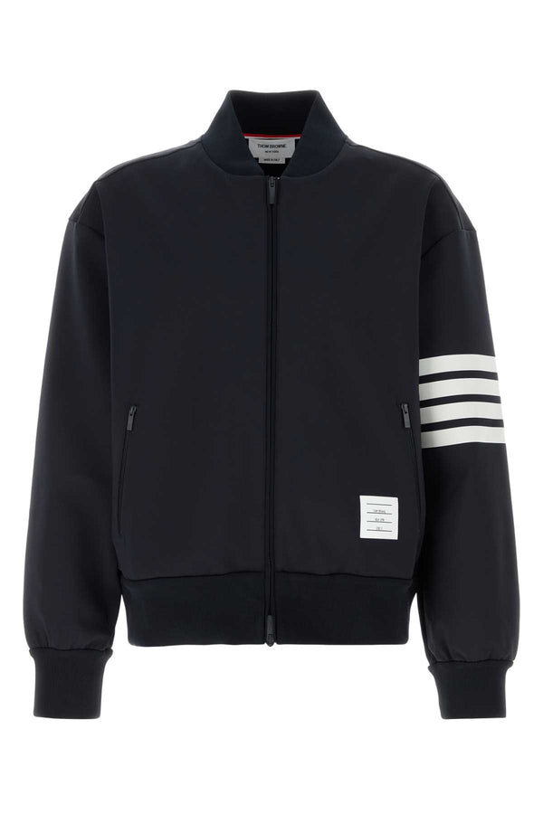 Thom Browne 73% viscose jacket in navy