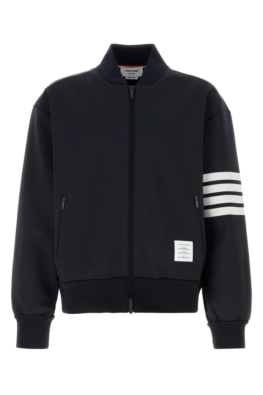 Thom Browne 73% viscose jacket in navy