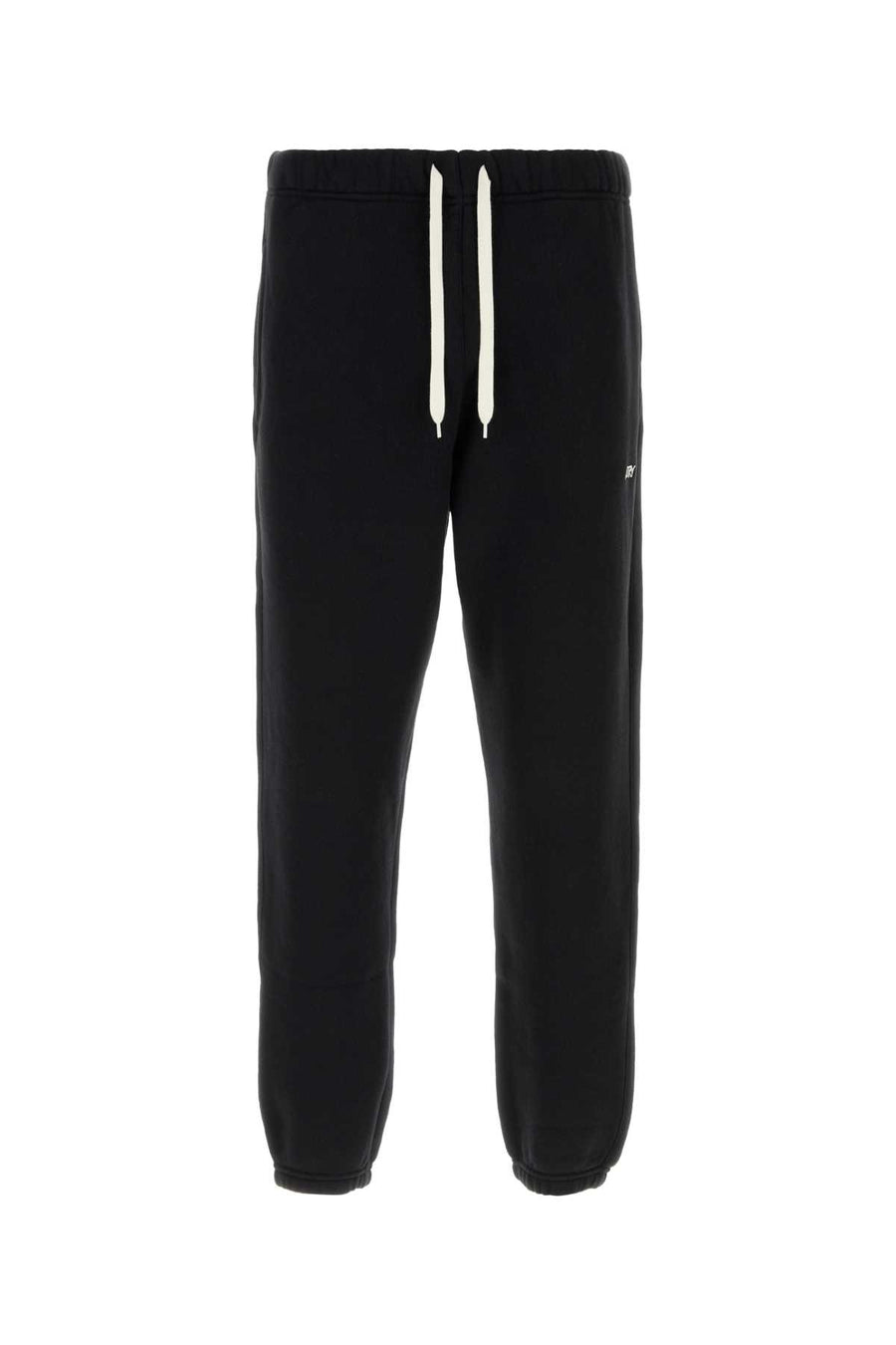 Autry 100% Cotton joggers in black