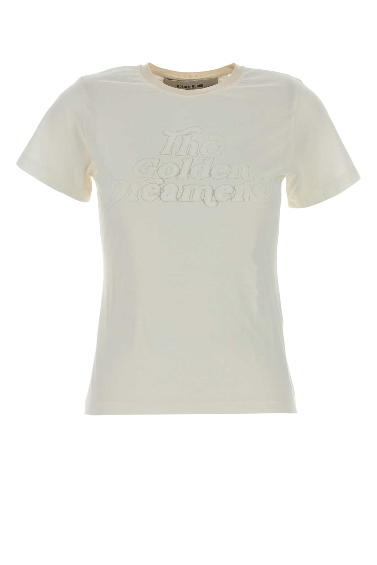 White Viscose Blent T-Shirt Articwolf Polyamide