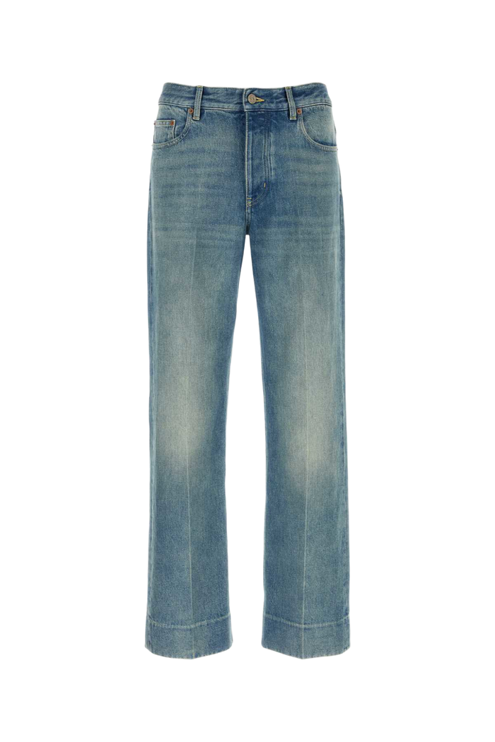 Denim Jeans Mediumbluedenim Exterior: Cotton