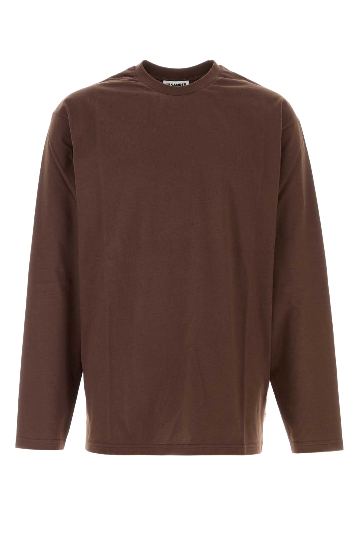 Chocolate Cotton T-Shirt Espresso Exterior