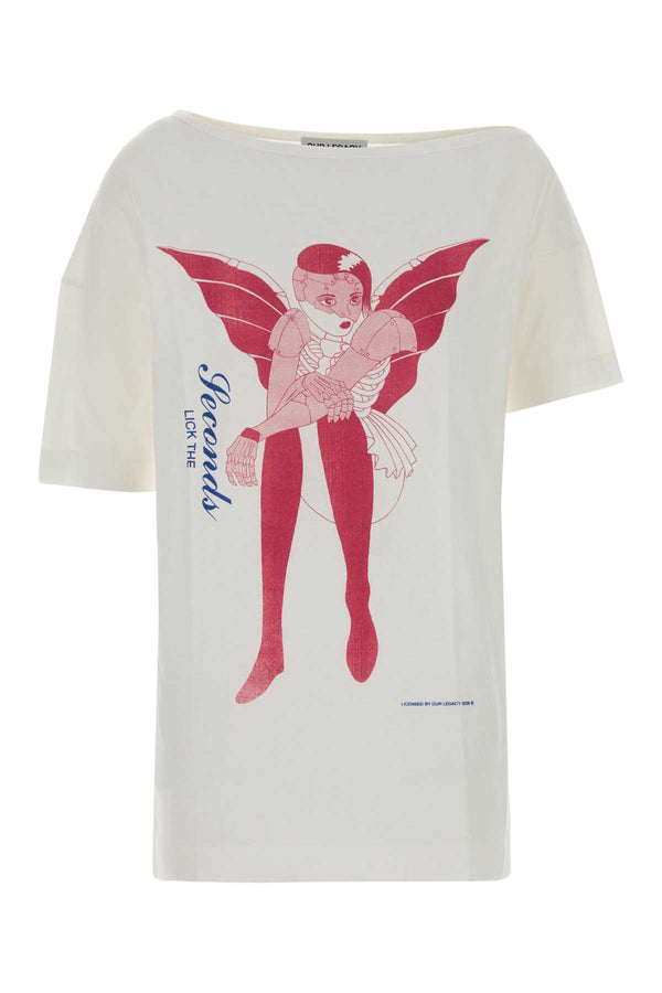Our Legacy 100% Cotton t-shirt in white