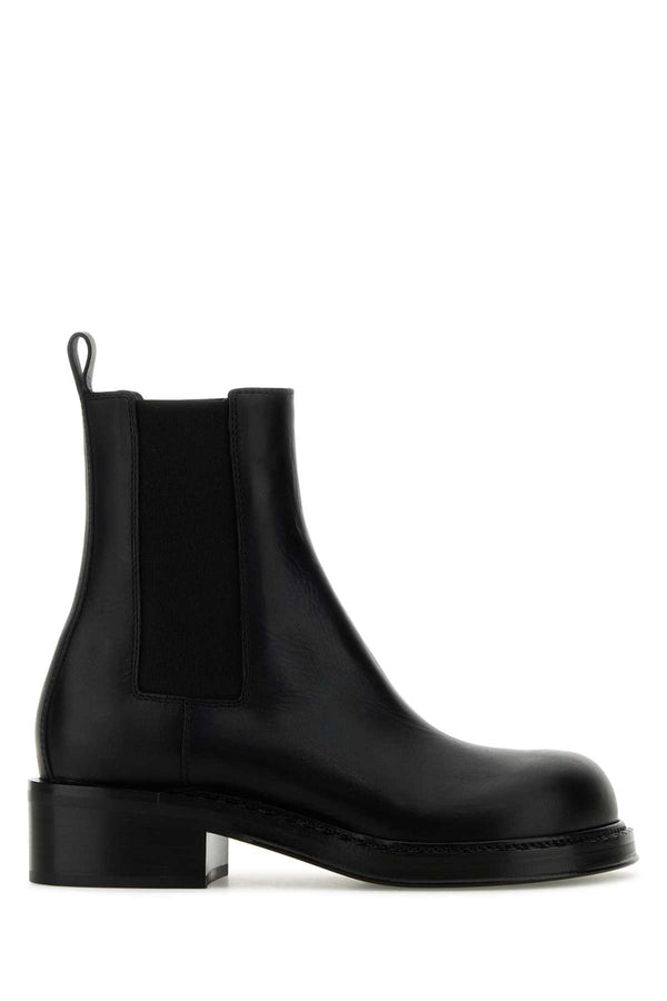 Bottega Veneta Exterior: 100% Calf boot in black
