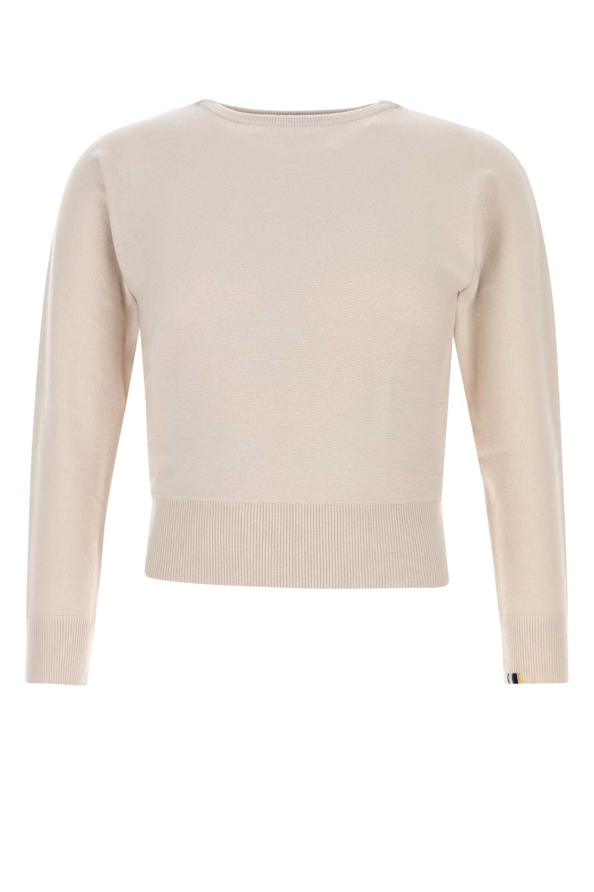Sand Cashmere Blend Belle Sweater Chalk Maglieria