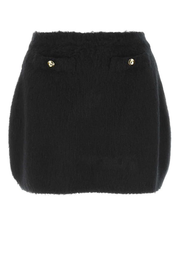 Miu Miu 01% EA mini skirt in black