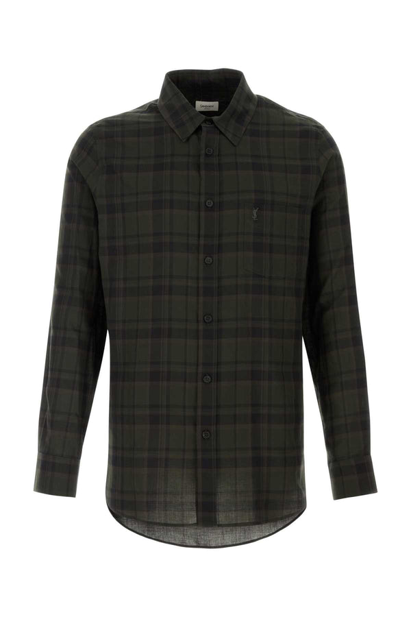Saint Laurent Shirt 100% Cotton shirt in gray