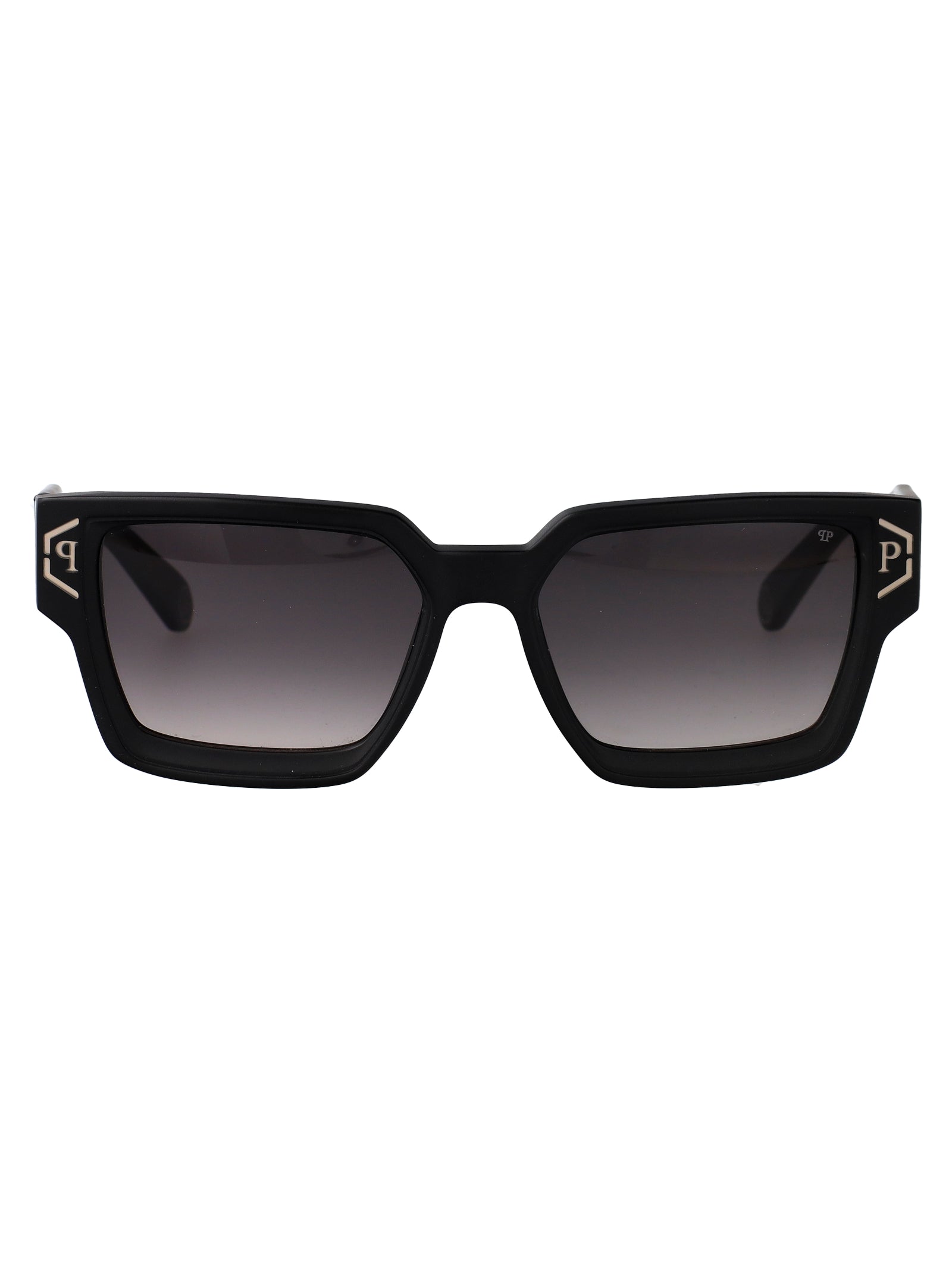 Spp005v 0703 Nero Sabbiato/opaco Acetate Sunglasses
