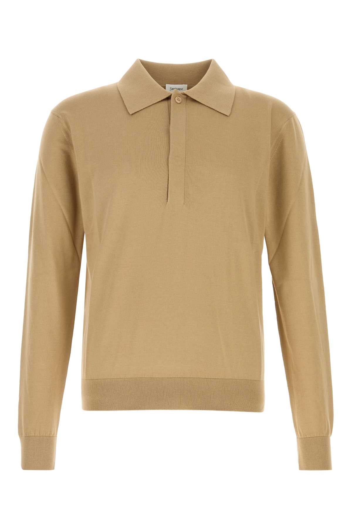 Camelclair Exterior: Silk Cotton Polo