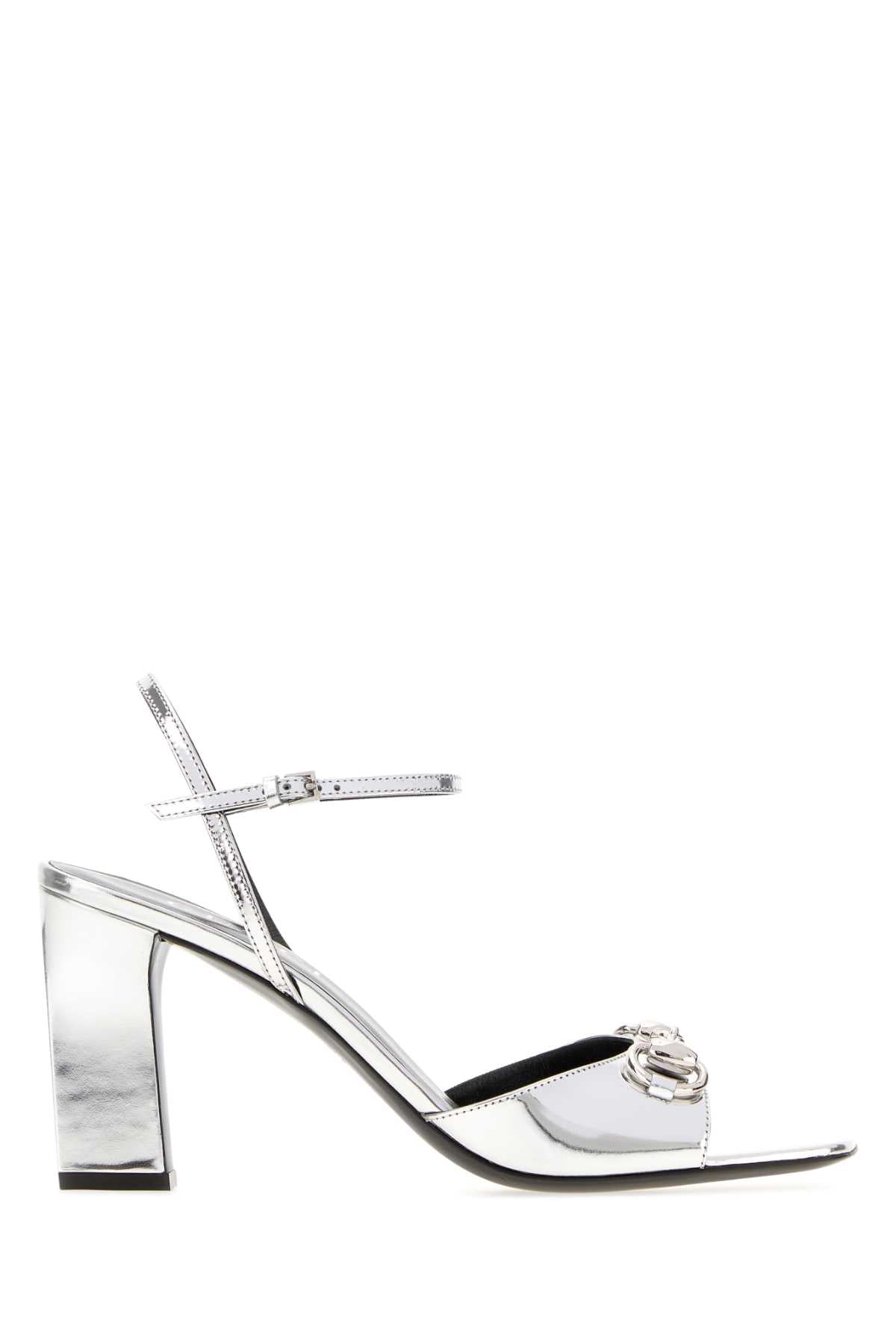 Silver Calf Skin Sandali
