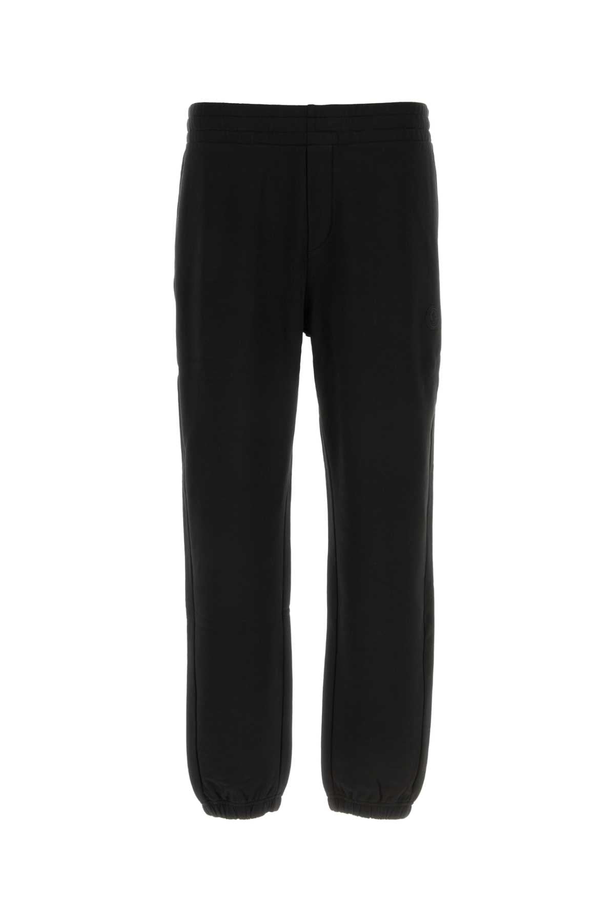 Black Cotton Joggers 999 Exterior: Pantaloni