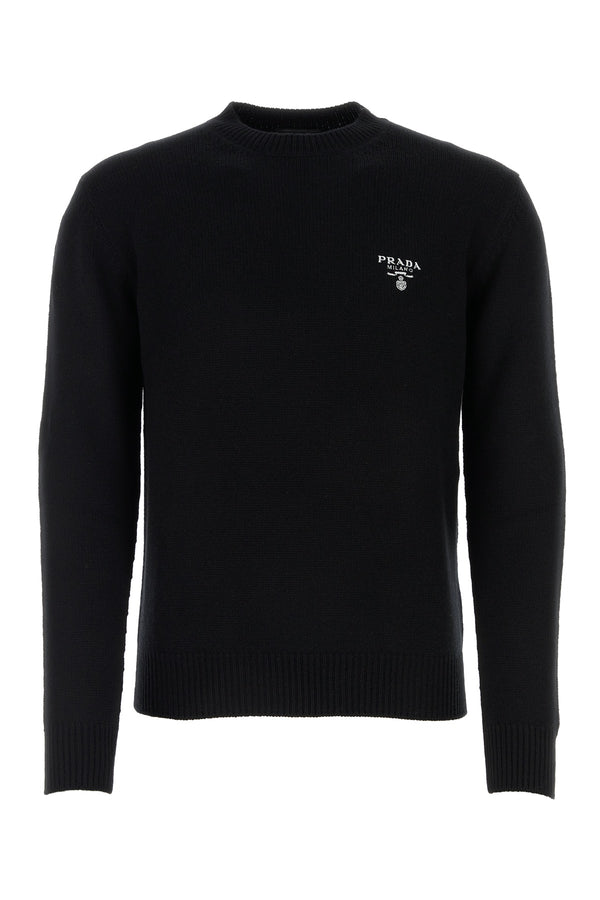 Prada 100% Cashmere sweater in black