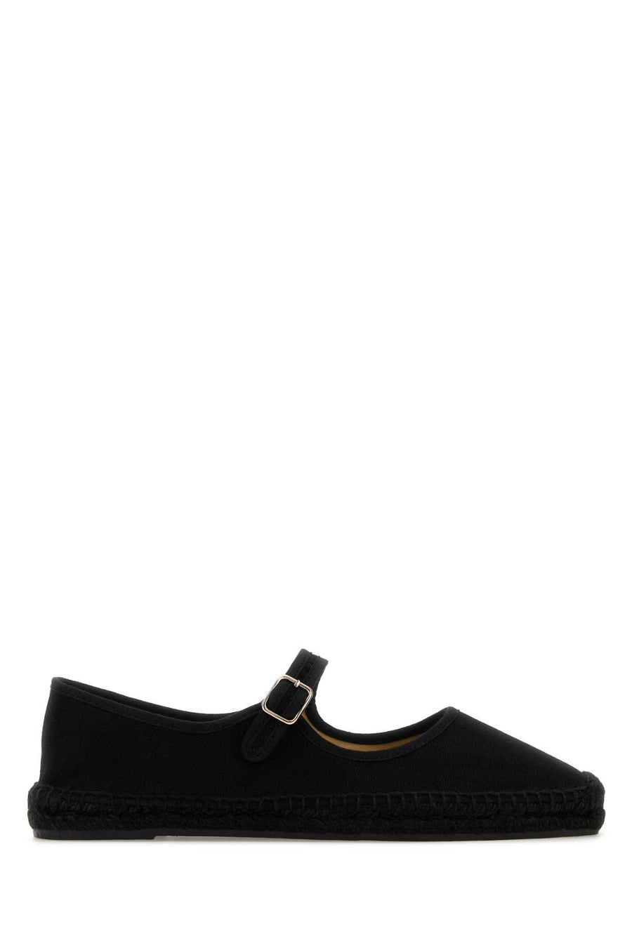 Castaner Exterior: 100% Fabric espadrille in black