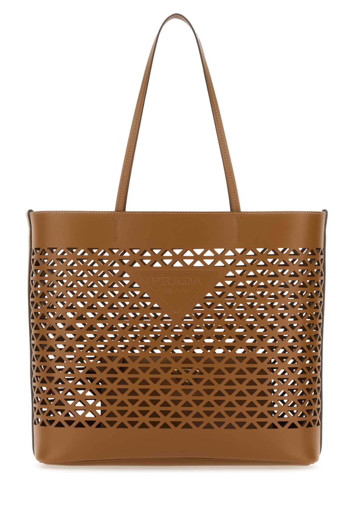 Caramel Leather Shopping Bag Caramel0 Exterior: Borse A Mano