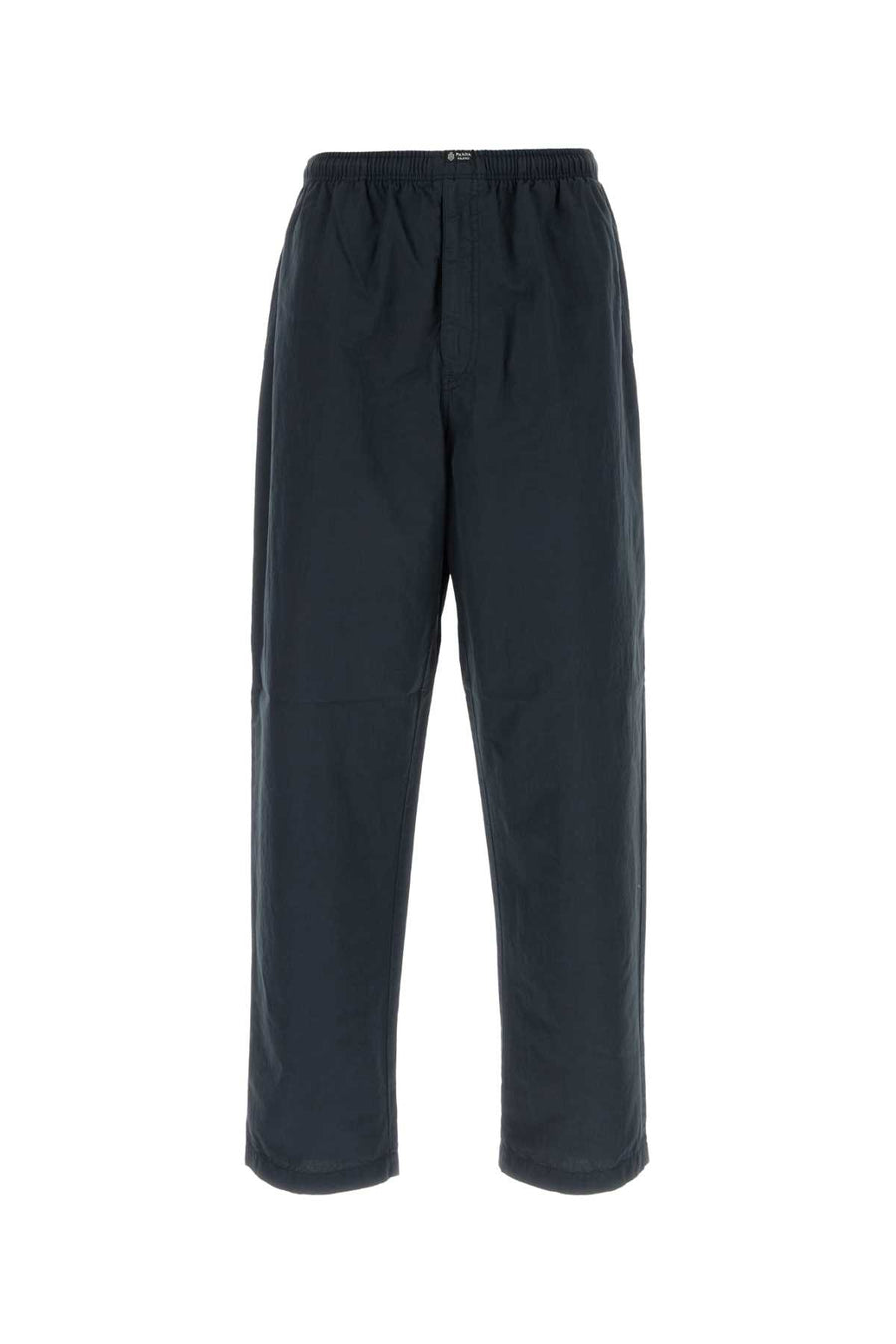 Prada 75% Cotton trousers in navy