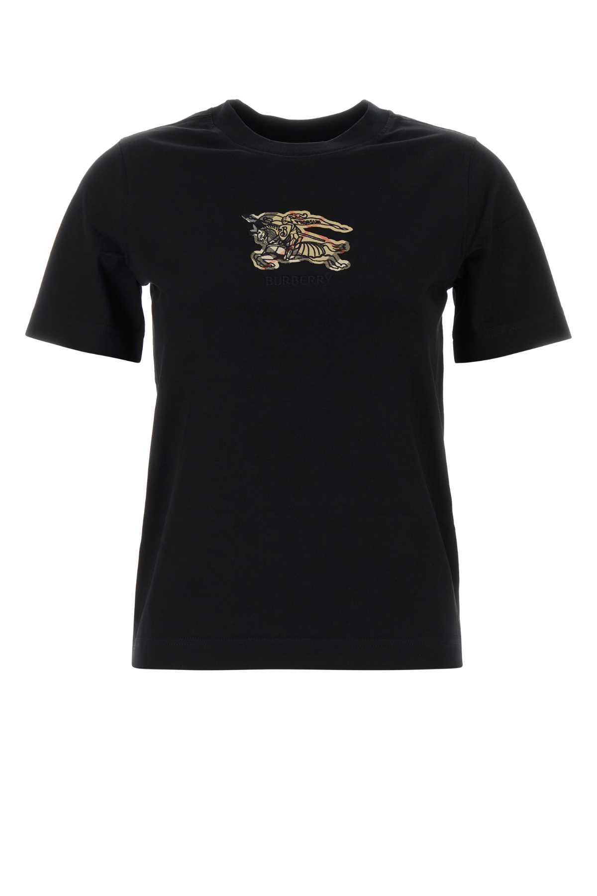 Black Cotton T-shirt