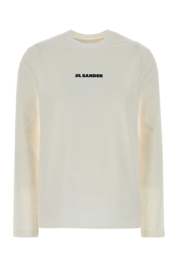 Jil Sander 100% Cotton t-shirt in white