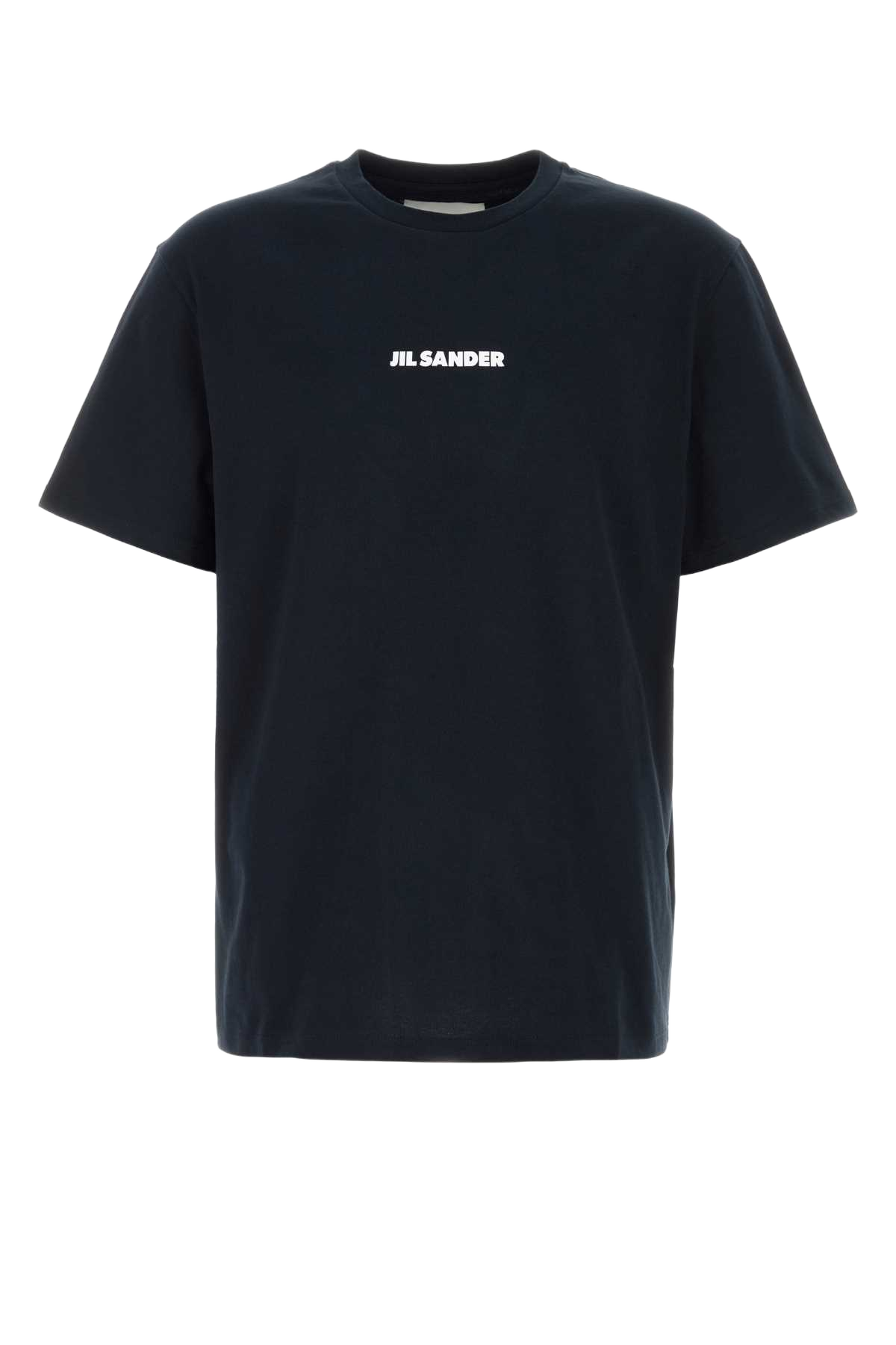 Midnight Blue Cotton T-Shirt Navy Cotone