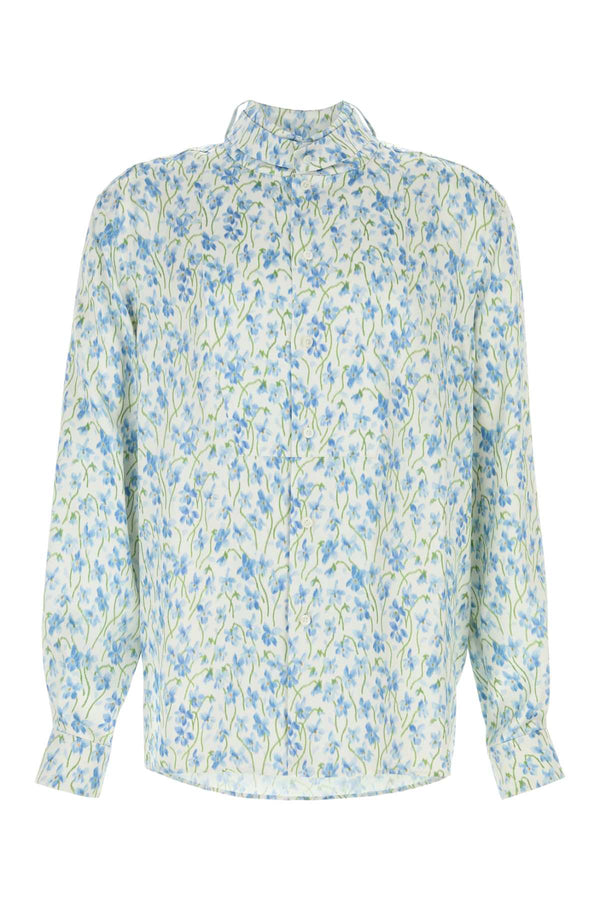 Loewe 100% Viscose shirt in white