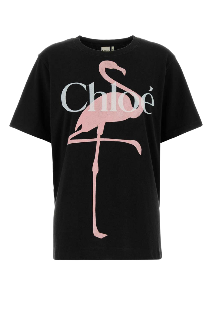 Slate Cotton Oversize T-Shirt Ashblack Exterior