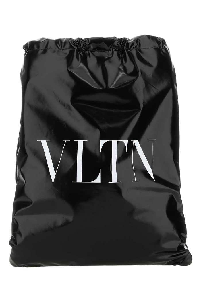 Black Leather Vltn Sack 0ni Zaini