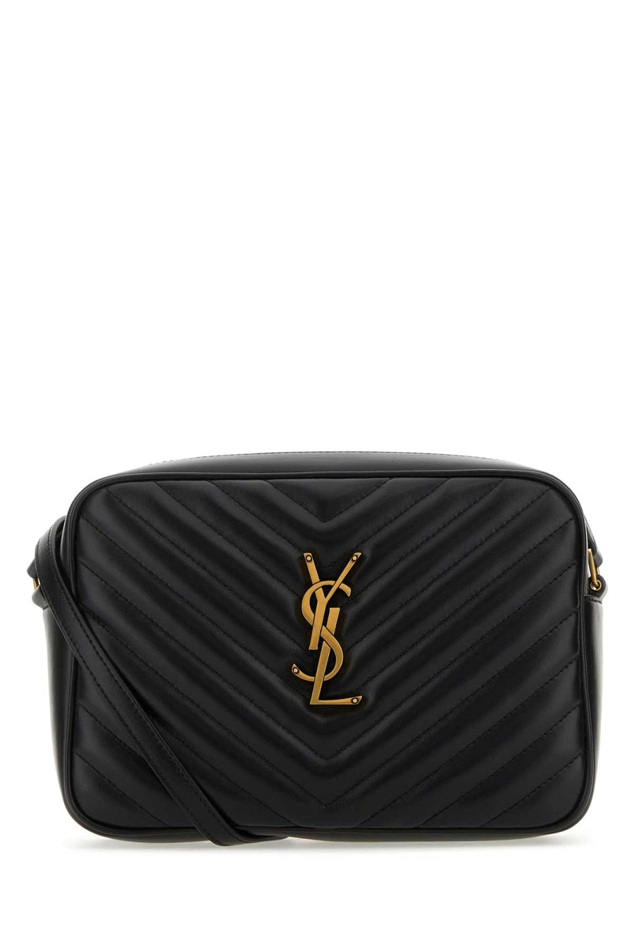 Saint Laurent Calf skin crossbody bag in black