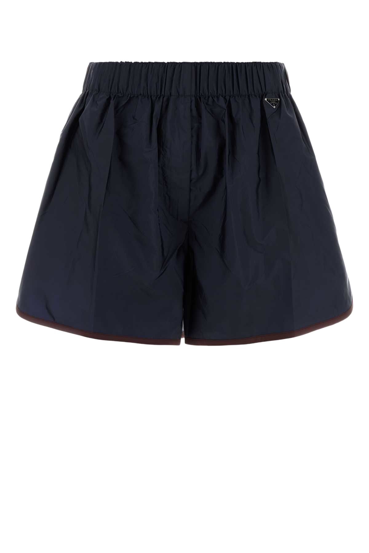 Navy Blue Re-Nylon Shorts Royal+granato Exterior