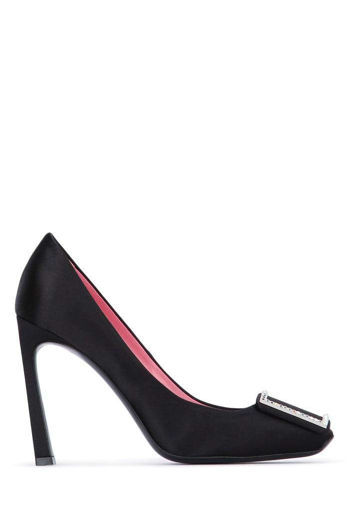 Trompette Strass B Dec 100 Nero Scarpe Con Tacco