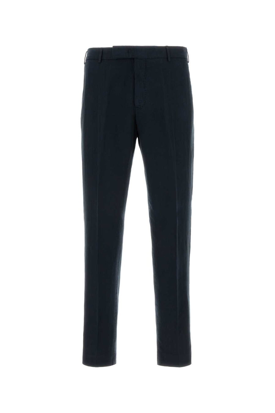Pt Torino 59% Lyocell trousers in navy