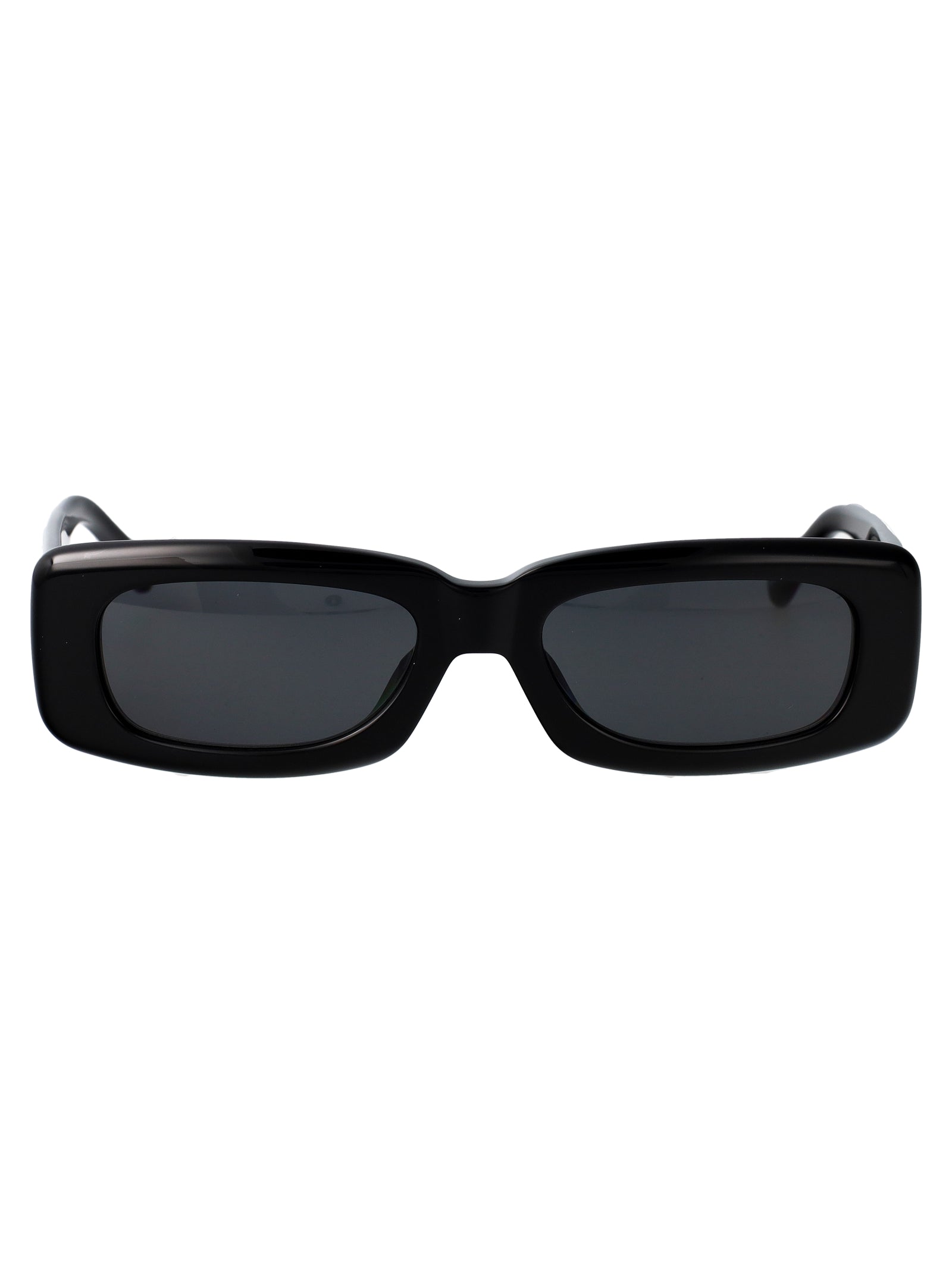 Attico16c23sun C23 Black/ Silver/ Grey Acetate Sunglasses