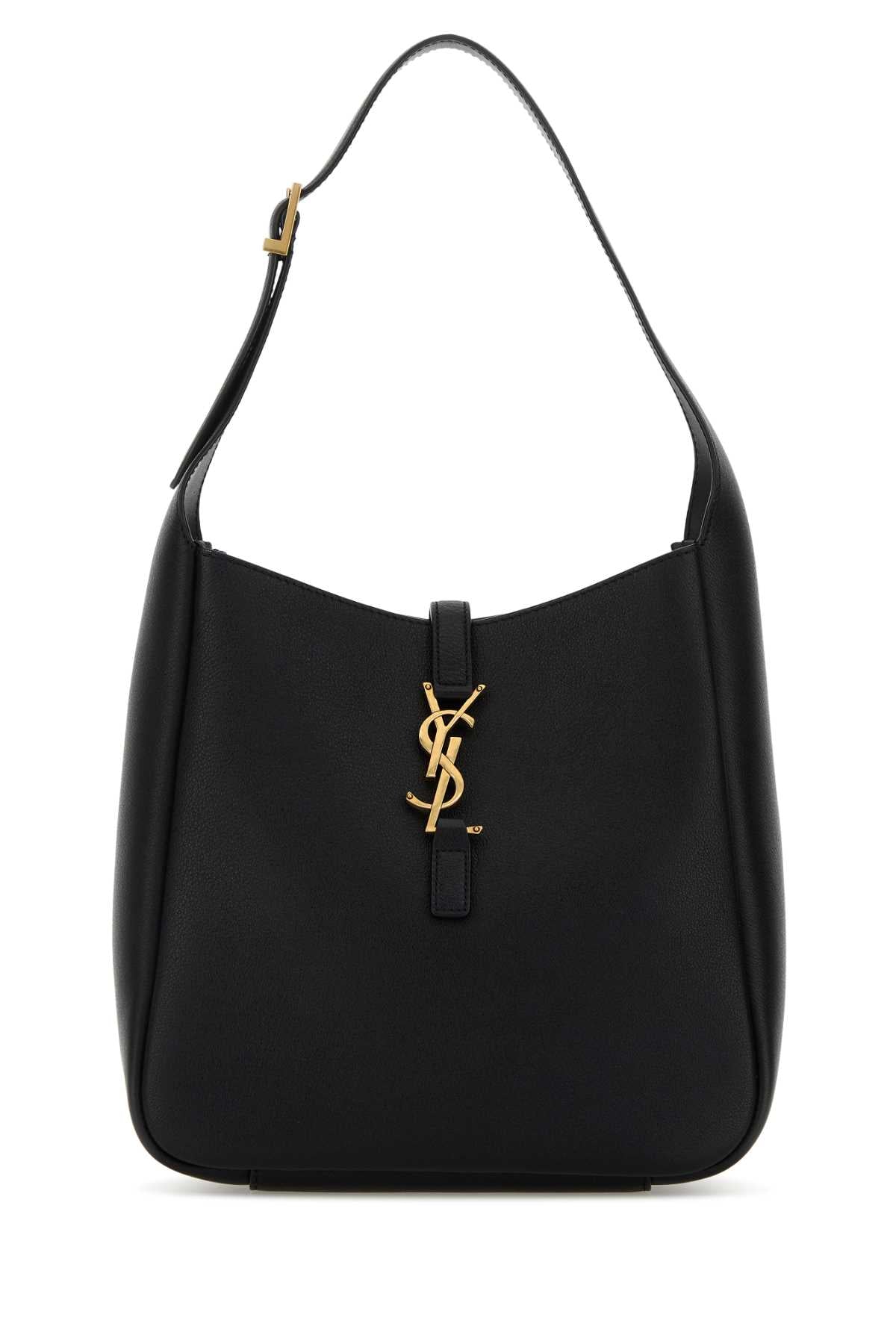 Black Leather Le 5 Ã¡ 7 Shoulder Bag Nero Borse A Mano