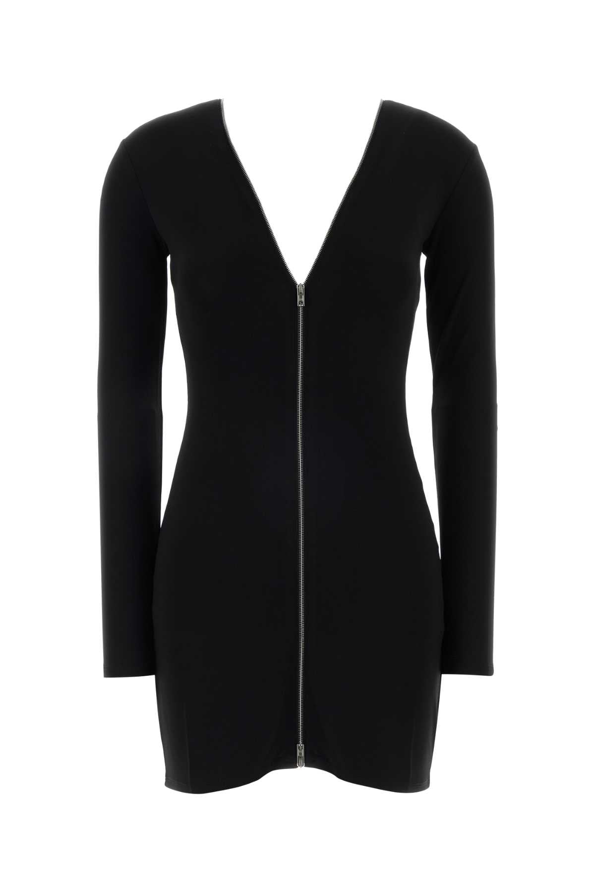 Black Exterior: Viscose Elastane Abiti