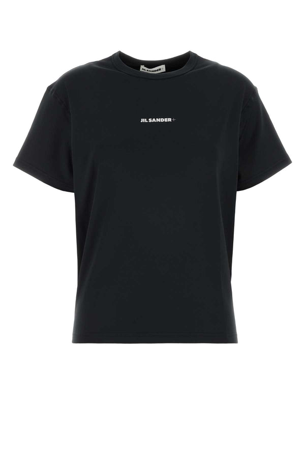 Jil Sander 91% Polyester t-shirt in black