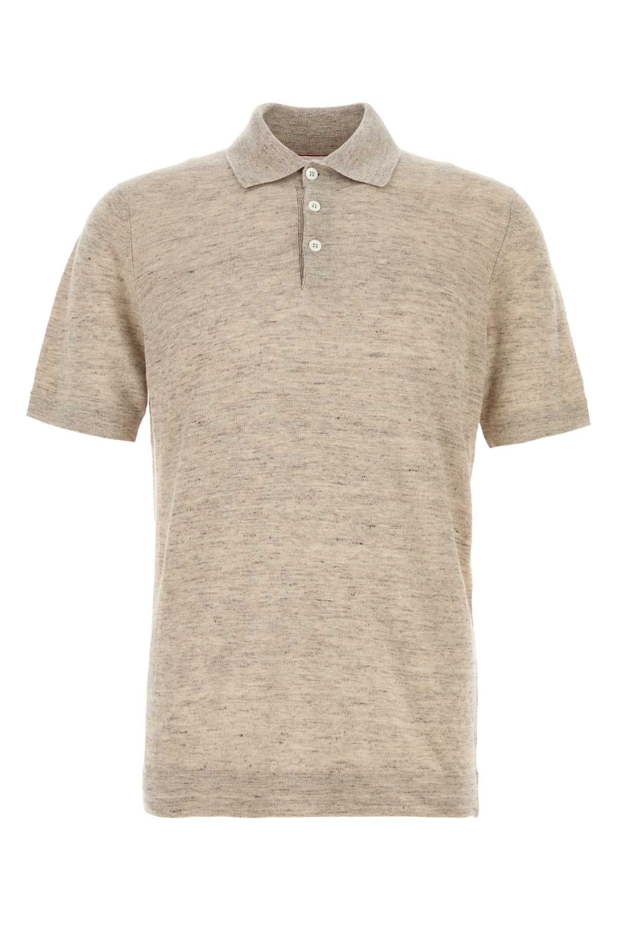 C7950 Exterior: Linen Cotton Polo
