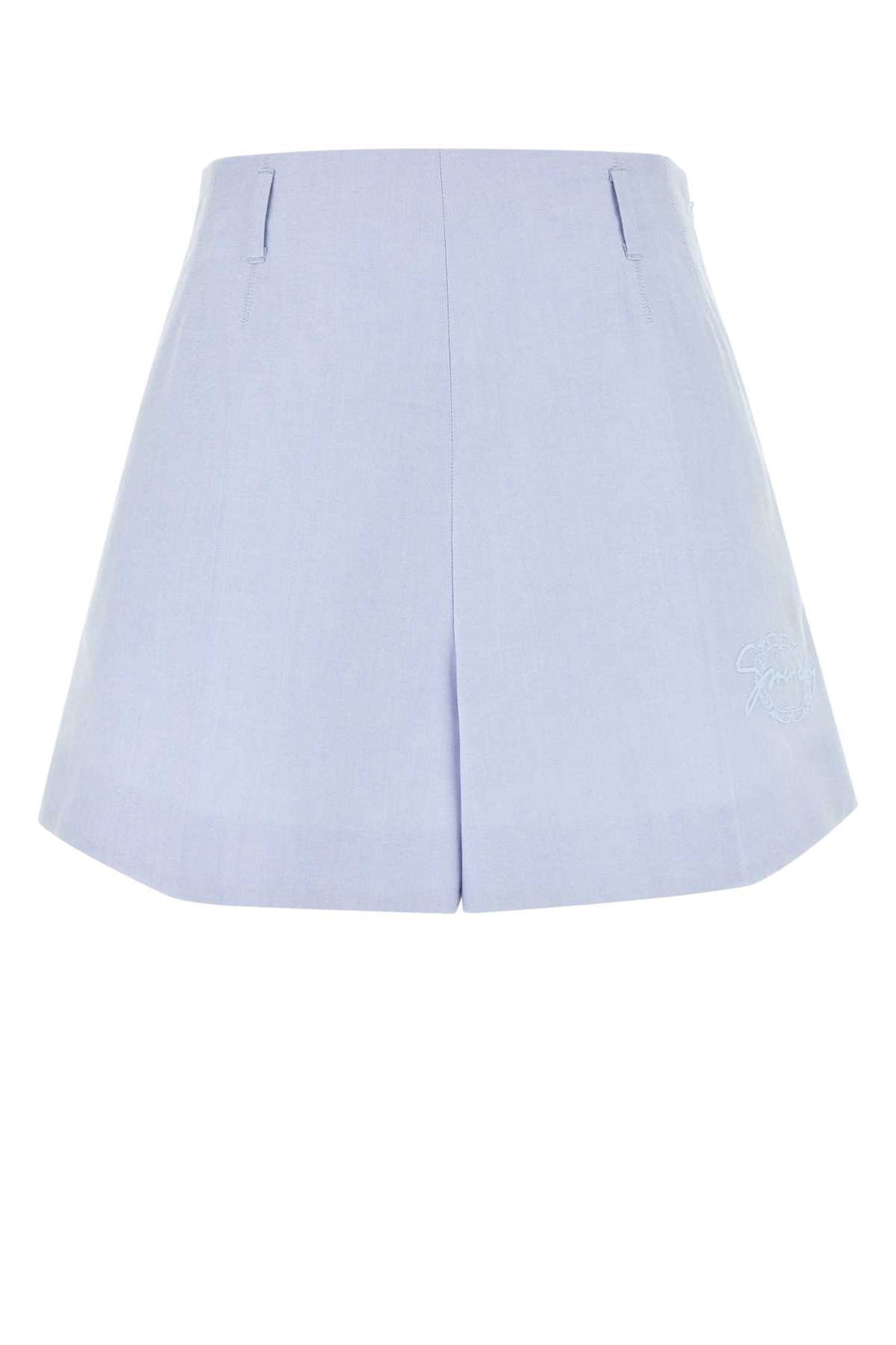 Givenchy Waisted 100% Cotton shorts in blue