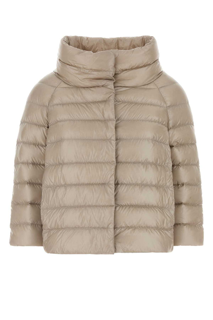 Herno Exterior: 100% Nylon down jacket in beige