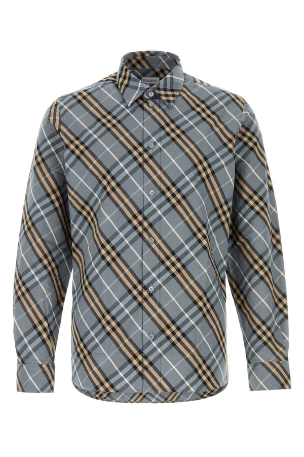Burberry 100% Cotton shirt in gray