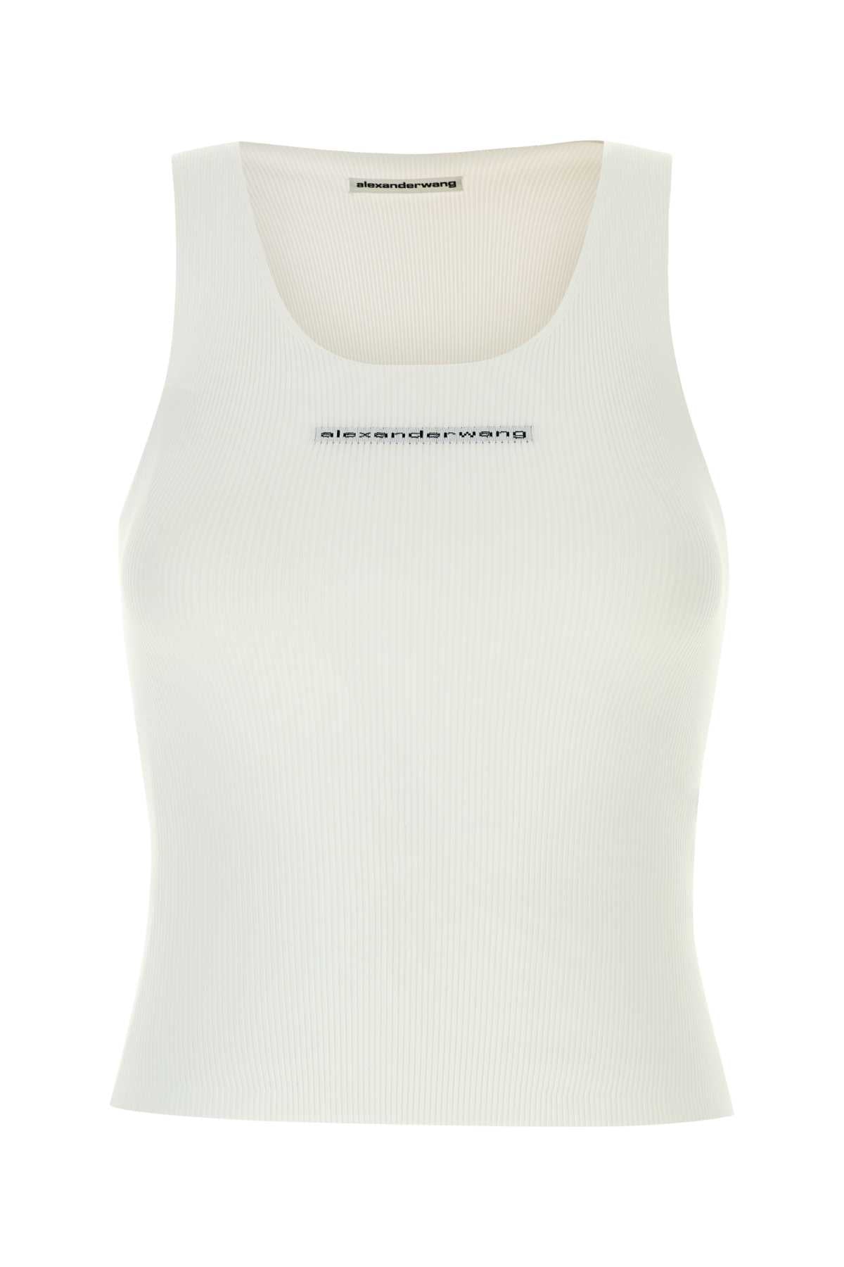 White Exterior: Nylon Elastane Maglie