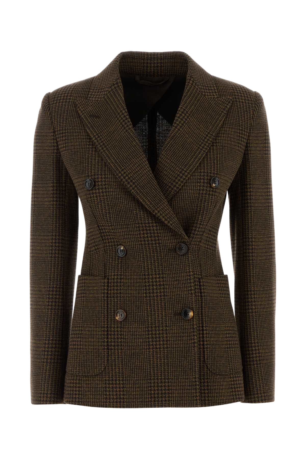 Embroidered Cotton Blend Zulma Blazer Testa Moro Giacche E Gilet