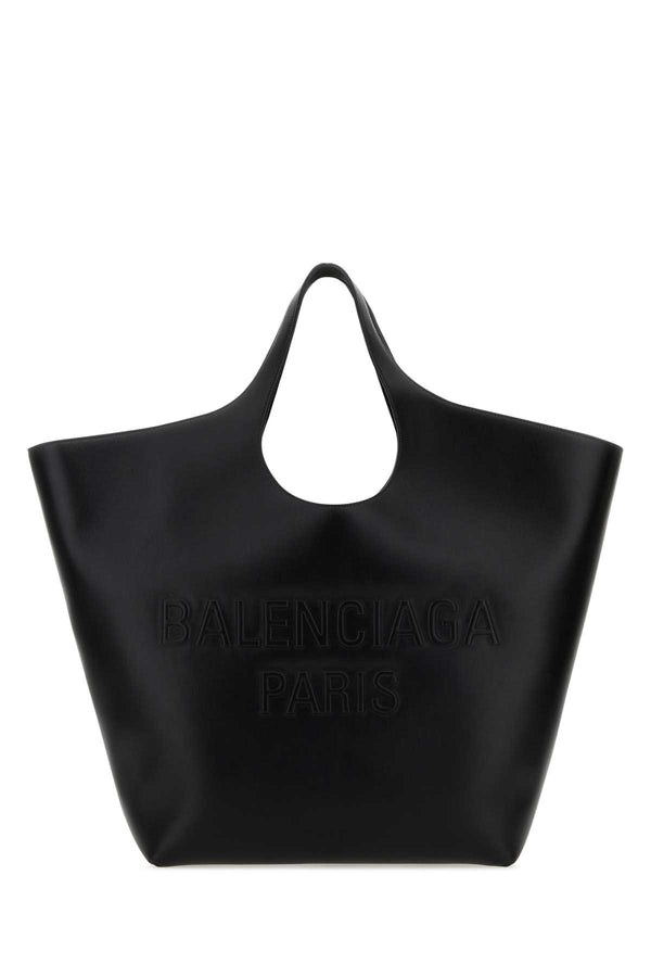 Balenciaga Exterior: 100% Calf tote bag in black
